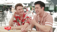 eTalk TV BTS of Heated Rivalry