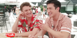 eTalk TV BTS of Heated Rivalry